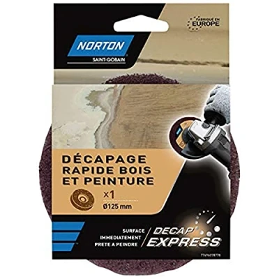 Image de Disque Norton Decap Express Bois et Peinture, diamètre 125