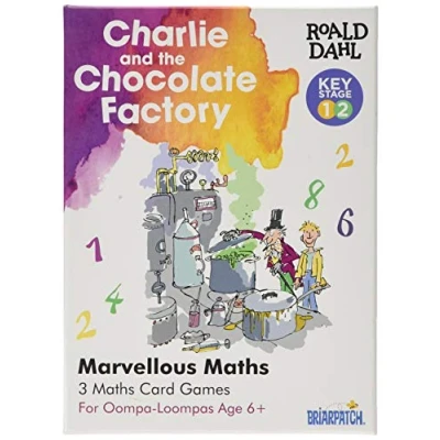 Image de Dahl 7375 Charlie &amp; Chocolate Factory Roald Dahl&#039;s Marvellous Maths Jeu and The, 7375, Multicolore