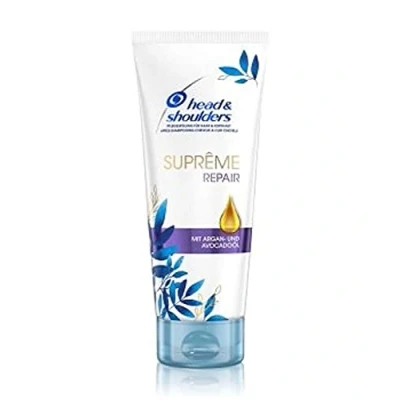 Image de Head &amp; Shoulders Suprême Repair Après shampoing pour cheveux et cuir chevelu avec huile d&#039;argan d&#039;avocat 220 ml