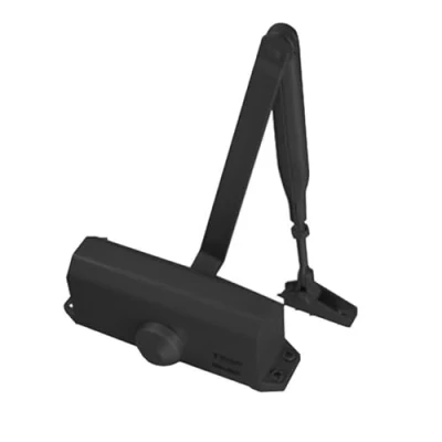 Image de Ferme porte VACHETTE modèle DC110 Noir Charge maximale 60 kg Système à crémaillère