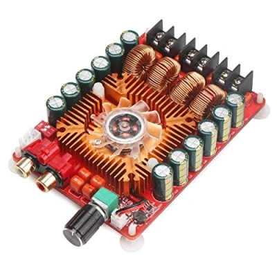 Image de DollaTek TDA7498E 2x160W Double Audio Conseil Amplificateur Channel, Support BTL Mode 1X220W Single DC 24V stéréo numérique Power Amp Module pour véhicules de Computer Speaker DIY
