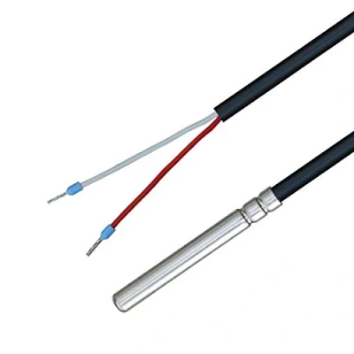 Image de iOVEO 035HP05210 NTC 10KOHM Sonde de température 10 kOhm avec câble en PVC 105 C, capteur température, sonde, chauffage, mètres
