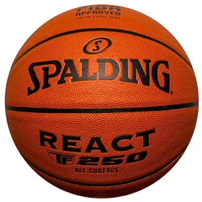 Image de Spalding React TF 250 Ball 76968Z, Unisex basketballs, Orange, 6 EU