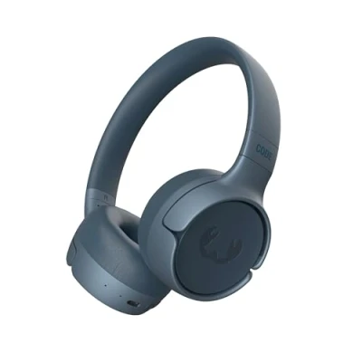 Image de Fresh &#039;n Rebel Code Fuse, Casque Bluetooth sans Fil Supra Aural, 30h D&#039;Autonomie, avec Microphone et Assistant Vocal, Commandes de Volume Boutons Lecture/Pause, Pliable (Dive Blue)
