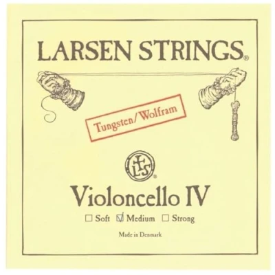 Image de LARSEN STRINGS Cordes pour violoncelle Original C Wolfram Medium