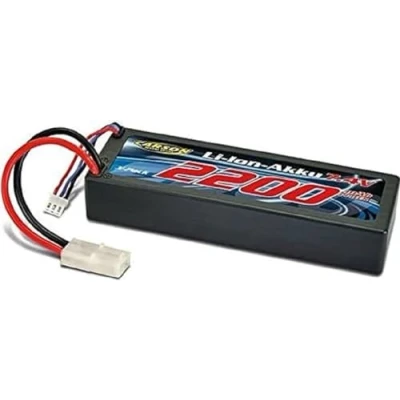 Image de Carson 500608152 7,4V/2200mAh LiION Race HC TAM Batterie Rechange, accu pour Voitures télécommandées, Multicolour, Multicolore