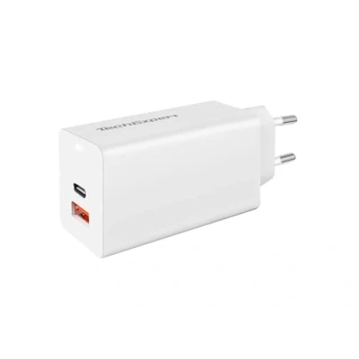 Image de Chargeur USB Type C + A 65 Watts Power Delivery Blanc
