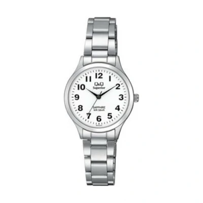 Image de Q&amp;Q Femmes Analogique Numérique Automatique Montre avec Bracelet en Acier Inoxydable S7230566