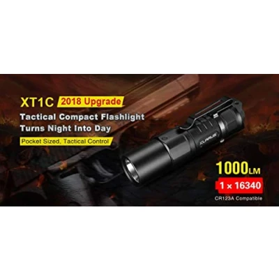 Image de Klarus Mini Lampe Tactique Rechargeable XT1C 1000 lumens