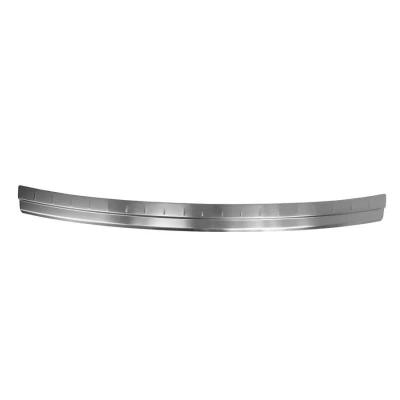 Image de Protection seuil de Pare Chocs arriére pour Audi Q7 4M 2015 2024 Acier Brossé