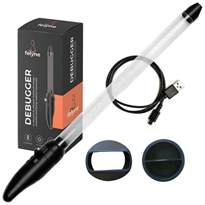 Image de Attrape araignées rechargeable sous vide à longue poignée forte aspiration LED lumière insectes et mites piège humain guêpes pour une utilisation domestique en intérieur