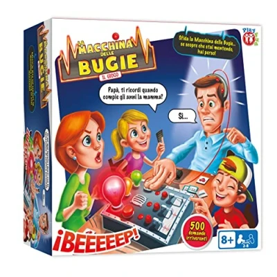 Image de PLAY FUN BY IMC TOYS la machine de vérité, jeu société amusant et familial pour garçons filles à partir 8 ans, multicolore