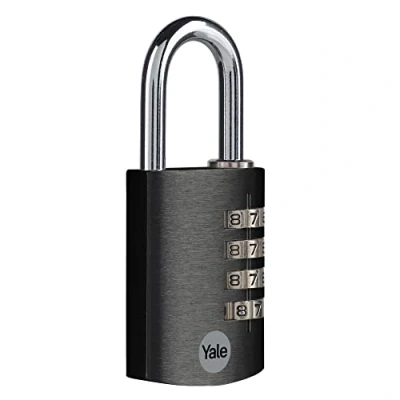 Image de Yale YE3CB/38/131/BK Cadenas de sécurité à combinaison Noir 38 mm YE3CB