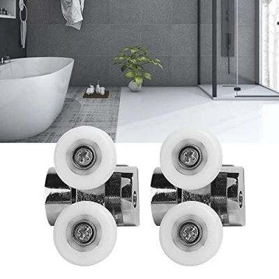 Image de poulie de porte coulissante, forte flexibilité, suspension épaisse résistante à l&#039;usure pour portes salle bain