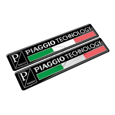 Image de XENITE Étui à Autocollants 3D Moto Italie for décalcomanies Scooter Technologie Piaggio GTS GTV 300