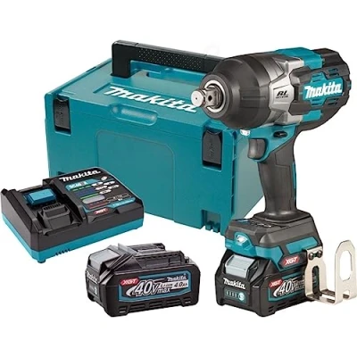 Image de MAKITA Boulonneuse à chocs 40 V max Li Ion XGT 4 Ah 1630 Nm TW001GM201