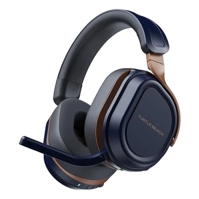 Image de Turtle Beach Recon 700 Bleu Cobalt Xbox Casque Gaming Sans Fil w/ 80hr Batterie, Écouteurs de 60mm, Deux émetteurs &amp; Bluetooth pour Series XS, One, Nintendo Switch, PC and Mobile