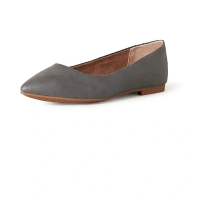 Image de Amazon Essentials Ballerines à Bout Pointu Femme, Charbon, 38.5 EU