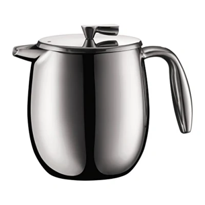 Image de Bodum 11055 57 Columbia Cafetière à Piston 4 Tasses 0,5 L Inox Satiné
