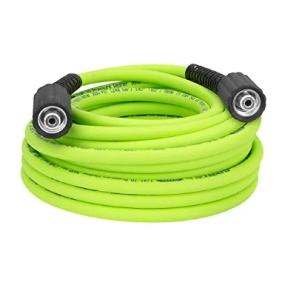 Image de Flexzilla HFZPW36450M E Tuyau de nettoyeur haute pression 3600 psi, 0,6 cm x 15,2 m, vert zilla