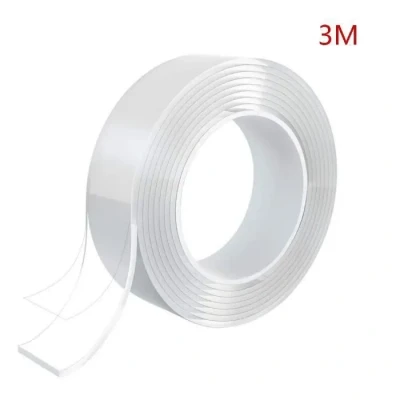 Image de Ruban Adhésif Double Face MTEVOTX Nano Tape Transparent 30mm x 3M Lavable Multi usages