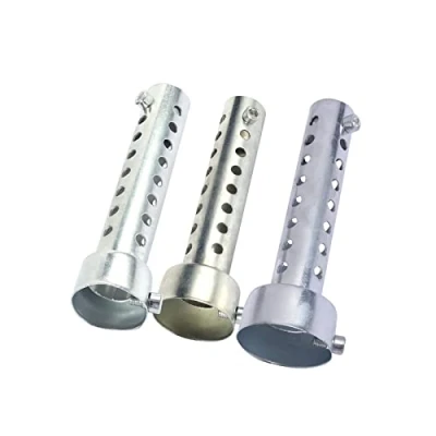 Image de Silencieux Ecnt Moto 54 Mm,Db Killer 45Mm,Db 42Mm,Déflecteur De l,Pot D&#039;Écnt l Pour Db Insert u Déflecteur Argent (35 Mm / 42 45 Mm)(42Mm