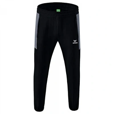 Image de Erima Homme Team Basic Pantalon De Présentation, Noir/Slate Grey, L EU