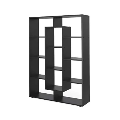 Image de Vicco Meuble de Rangement Cube, Noir, 103.9 x 143 cm