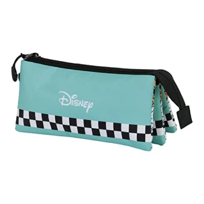 Image de Karactermania Mickey Mouse Squares Triple Large Trousse pour enfants, Taille: One Size, Azul