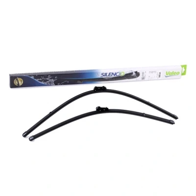 Image de Balai d&#039;essuie glace Valeo Silencio X.trm, Flat Blade Set 574680 avant Sans Cadre Top Lock FORD: Galaxy Mk2 MPV