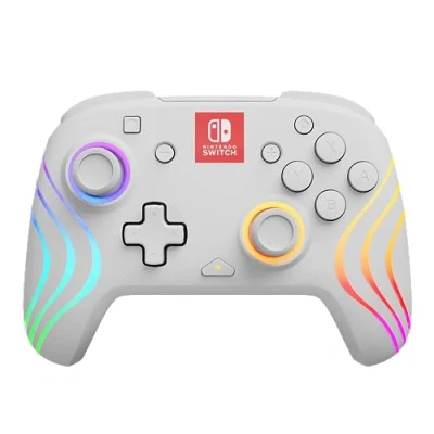 Image de Official Afterglow Wave Wireless Controller Nintendo Switch White