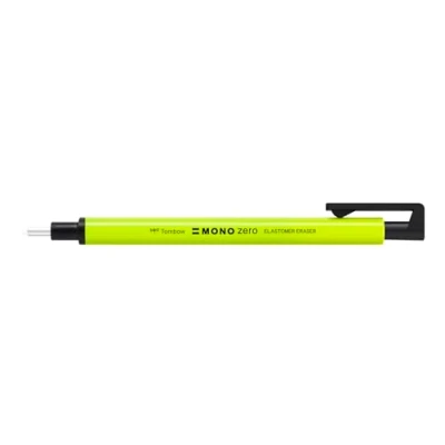 Image de Tombow EH KUR53 Stylo gomme MONO zéro rechargeable, pointe ronde jaune fluo