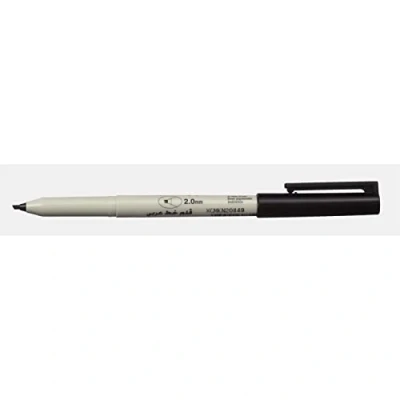 Image de Sakura Stylo calligraphie 2.0mm Noir