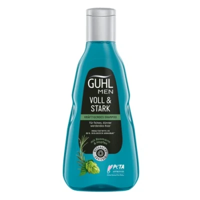 Image de Guhl Shampooing Men Full &amp; Stark Contenance : 250 ml Type de cheveux fin, normal,