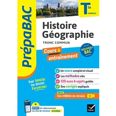 Image de Prépabac Histoire Géographie Tle générale Bac 2024: nouveau programme de Terminale Livre d’occasion Très bon