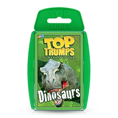 Image de Top Trumps Jeu de Cartes Dinosaurs Classics, découvrez des Faits intéressants dans ce éducatif Comprenant Le classement Tueur d&#039;un tyrannosaure Rex, Fait Un Excellent Cadeau pour Les Enfants 6