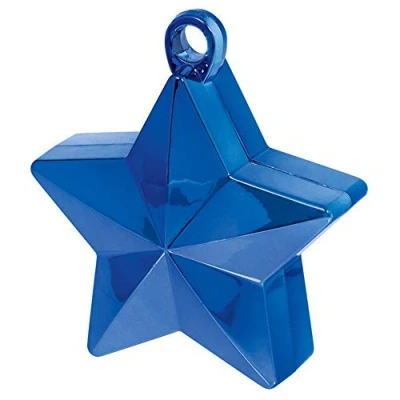Image de amscan 117800 01 Poids ballon étoile bleue 150 g 3,5&quot; x