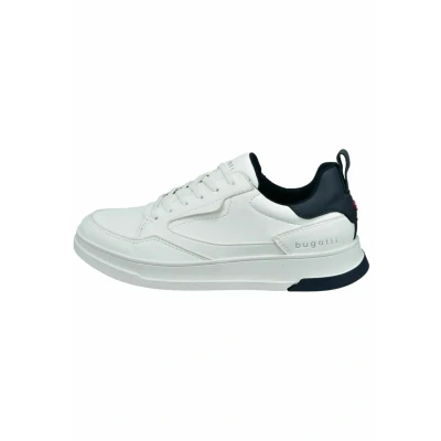 Image de bugatti Baskets basses white, Homme, Taille: 46, White Imitation cuir haute qualité