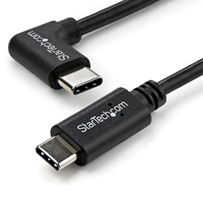 Image de StarTech.com Câble USB C coudé à angle droit de 1 m M/M 2.0 Neuf