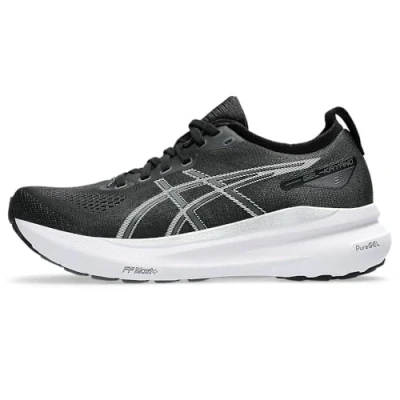 Image de Asics Gelkayano 31 Chaussures de running sur route, Femme, Taille: 37.5, Black/pure silver