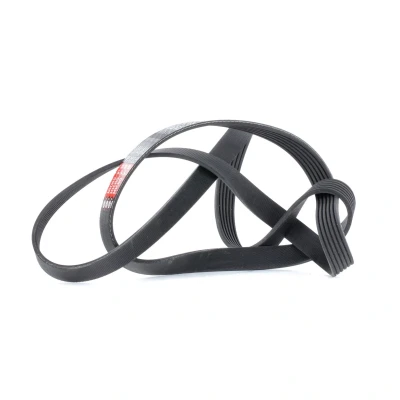 Image de GATES 6PK1725 Courroie Poly V 1725 6 Polyester, EPDM (éthylène propylène diène caoutchouc) RoadMax Value Line PEUGEOT: 206 3/5 portes, 406 Berline