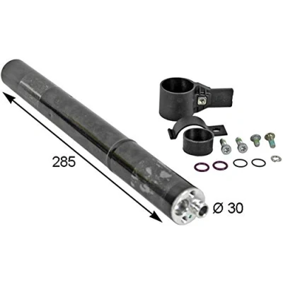 Image de MAHLE ORIGINAL AD 92 000P Bouteille Déshydratante avec pièces d&#039;assemblage, bague d&#039;étanchéité, vis accessoires AUDI: Q5, A5 B8 Coupe