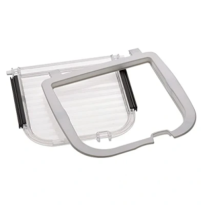 Image de Ferplast Porte de Rechange pour Port Chats chatière, basculante Swing 5 7 Taille Petite, Blanc