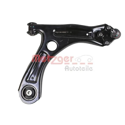 Image de METZGER 58143602 Bras de suspension avec rotule suspension, support en caoutchouc Essieu avant droit barre oscillant transversal