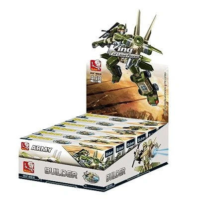 Image de Sluban Builder King of Land Force 6 Into 1 M38 B0636, Multicolore