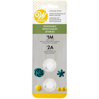 Image de Wilton : Disposable Tip Set of 2 No 1 m, 2A