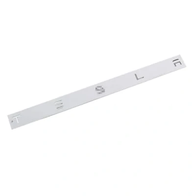 Image de XYHAOAI Emblèmes arrière avec Lettres d&#039;insertion de hayon en Relief 3D compatibles Tesla Model 3/S/X/Y, Support adhésif 3M,Argent,Tesla Logo