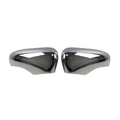 Image de Coque de rétroviseur Compatible avec Renault Captur 2020 2024 en chrome ABS
