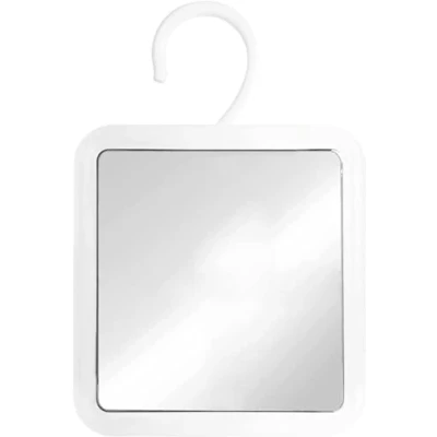 Image de Mirrorvana Miroir de Douche Antibuée à Suspendre pour Rasage, Surface Incassable et Crochet Pivotant Réglable 360 16 x cm
