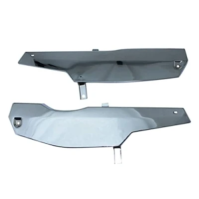Image de Paire de capotage fourche cache moteur en acier P2R MBK 51